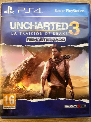 Uncharted 3 PS4 (PlayStation 4) - Remasterizado