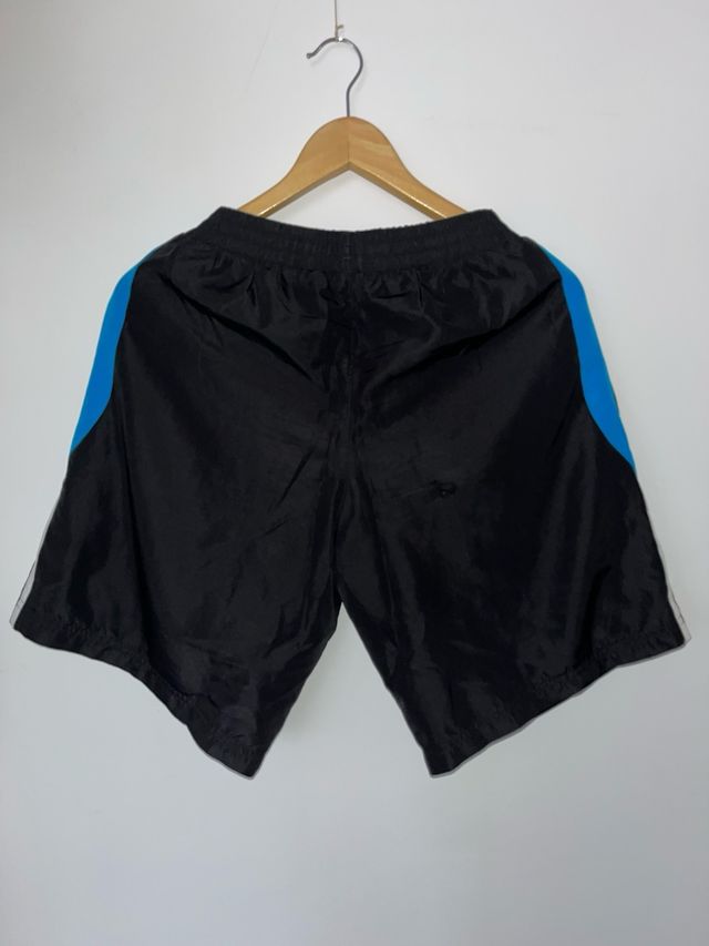 Shorts Adidas negros y azules
