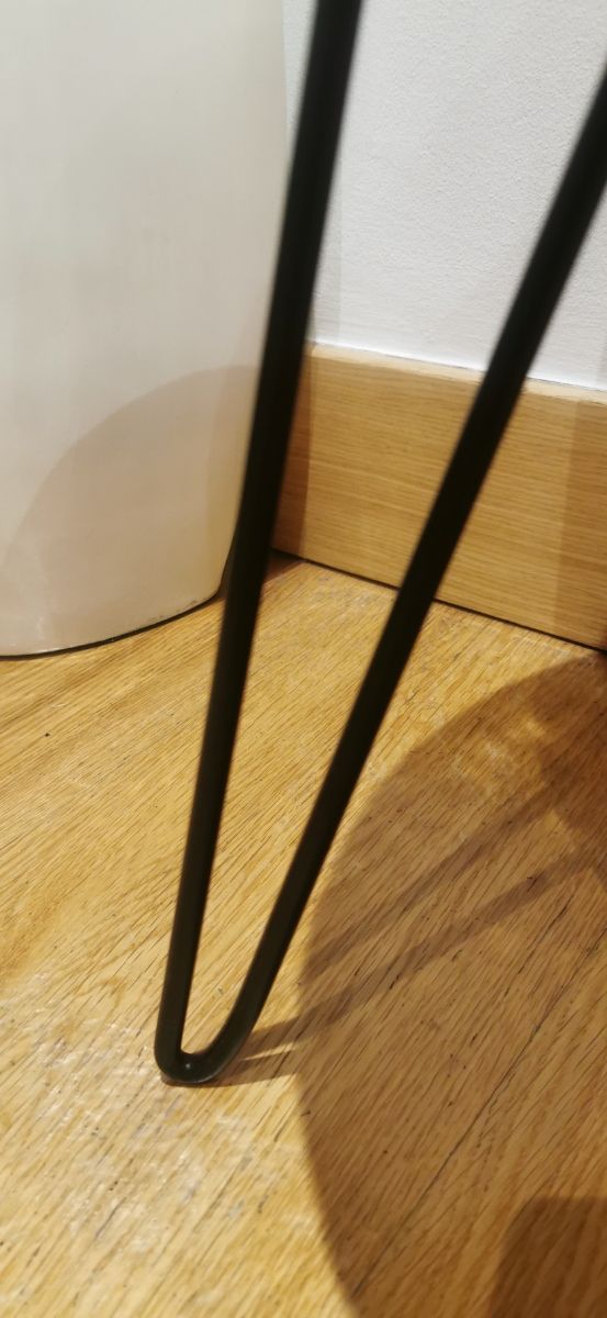 Pouf in velluto grigio