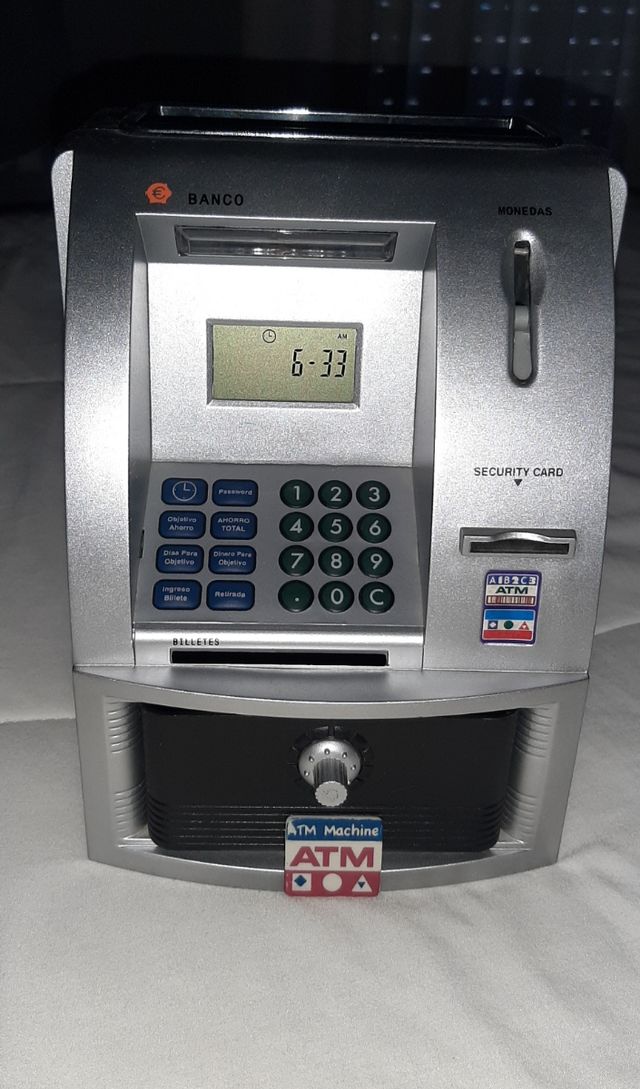 Hucha ATM Cajero Automático