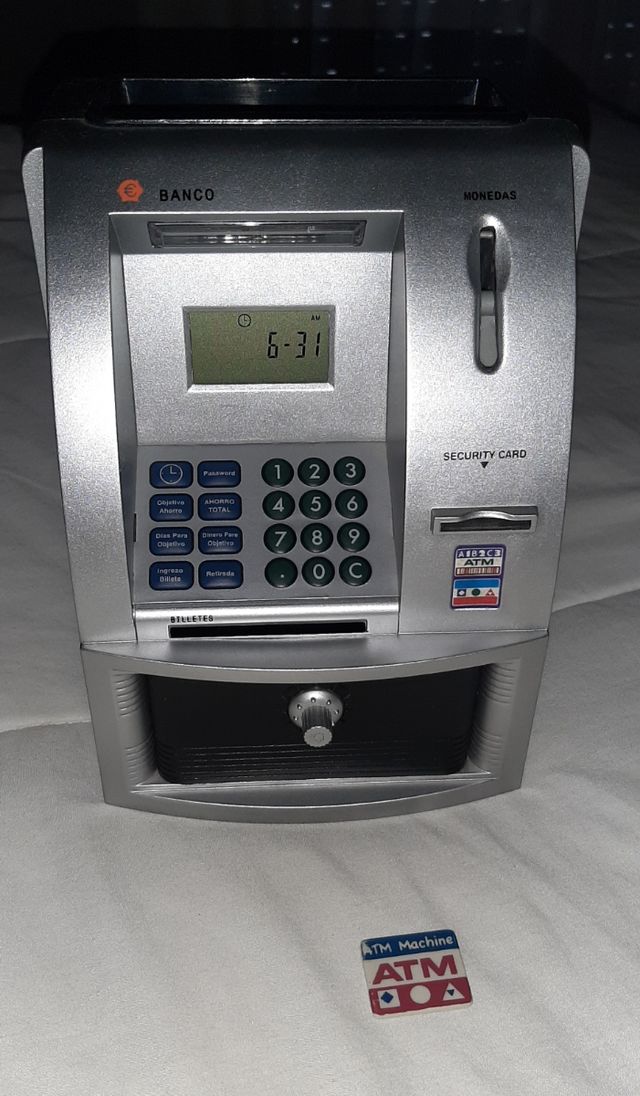 Hucha ATM Cajero Automático
