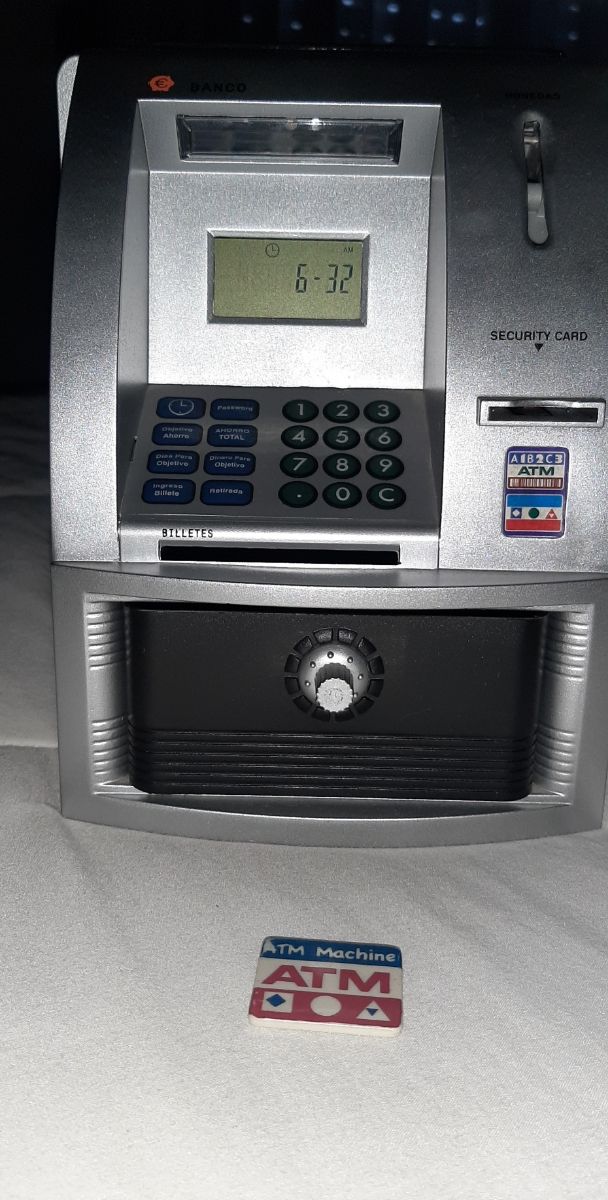 Hucha ATM Cajero Automático