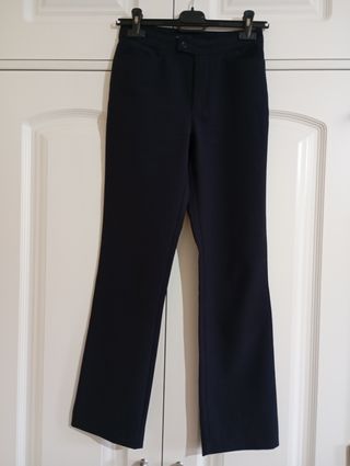 Pantalón azul marino talla S