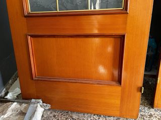 Puerta madera oregón 2’03 x 0’80