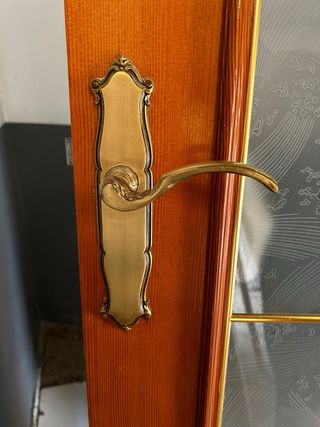 Puerta madera oregón 2’03 x 0’80