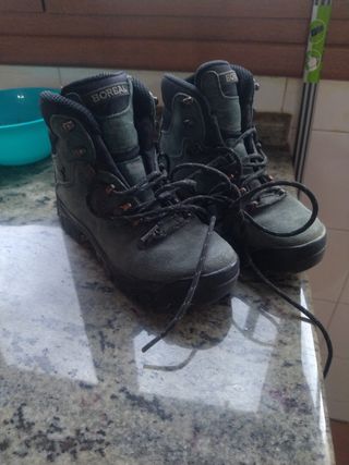 Botas Boreal montaña - verde oliva