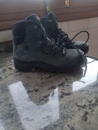 Botas Boreal montaña - verde oliva
