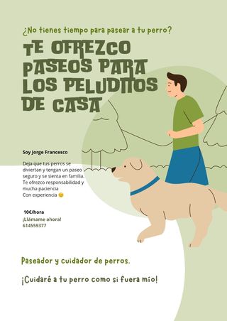 Paseador de caninos
