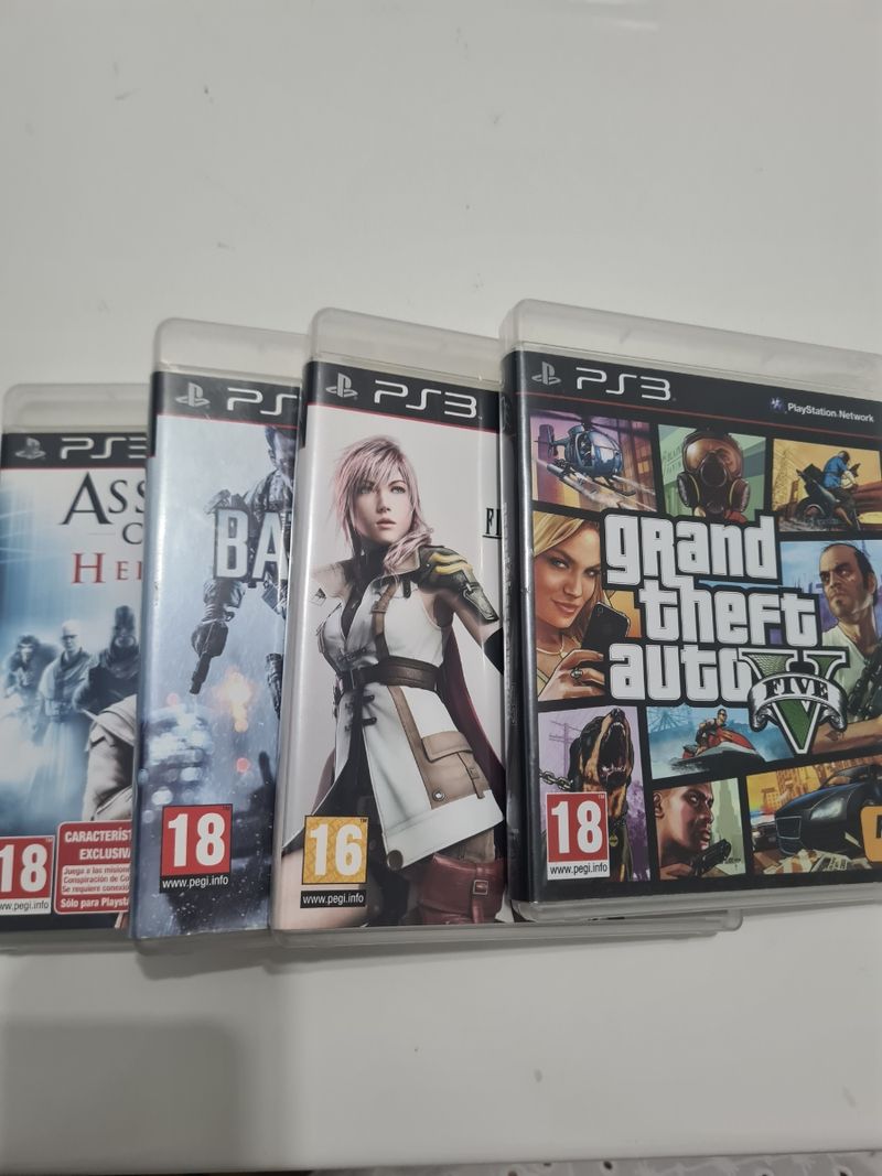 Imagen de Juegos PS3 (PlayStation 3): Gta V, FFVII