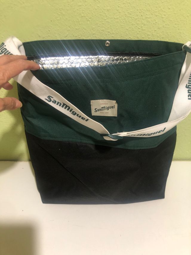 Bolsa nevera SanMiguel - Verde & Negra