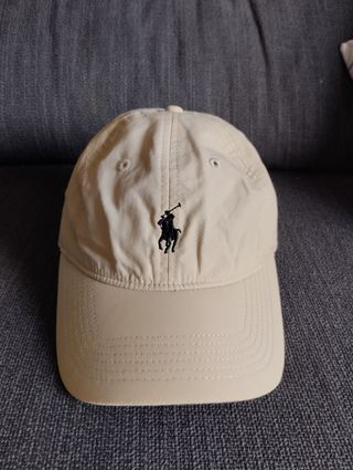 Gorra Ralph Lauren beige