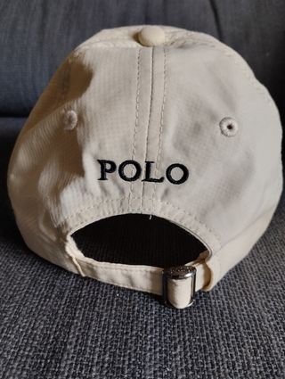 Gorra Ralph Lauren beige