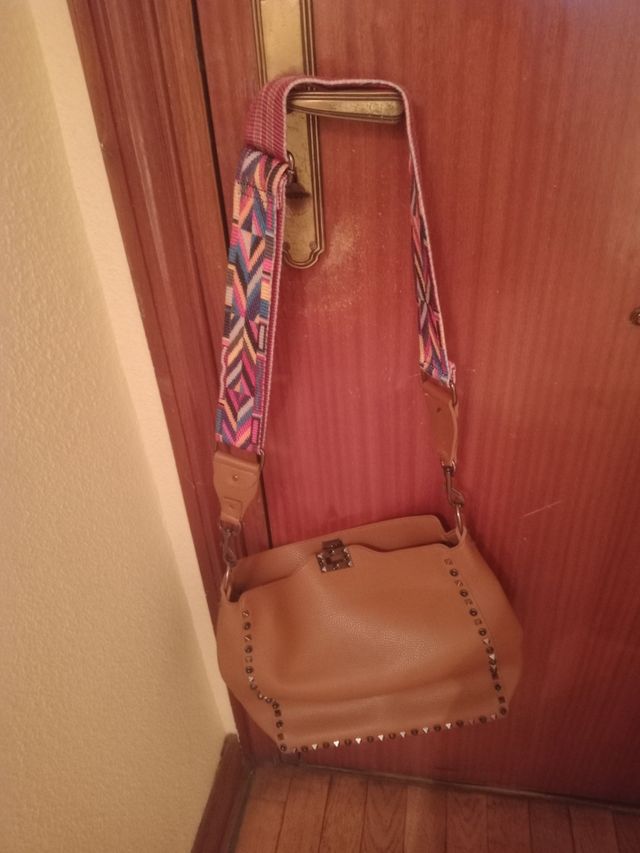 Bolso marrón piel nuevo REBAJADO !!!!!!