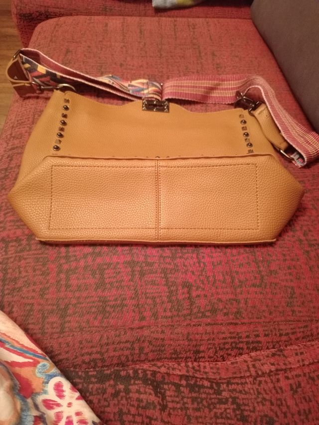 Bolso marrón piel nuevo REBAJADO !!!!!!