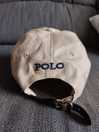 Gorra Ralph Lauren beige
