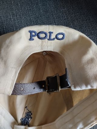 Gorra Ralph Lauren beige