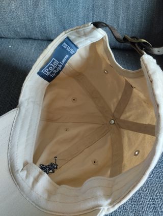 Gorra Ralph Lauren beige