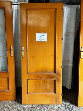 Puerta madera oregón 2'03 x 0'82