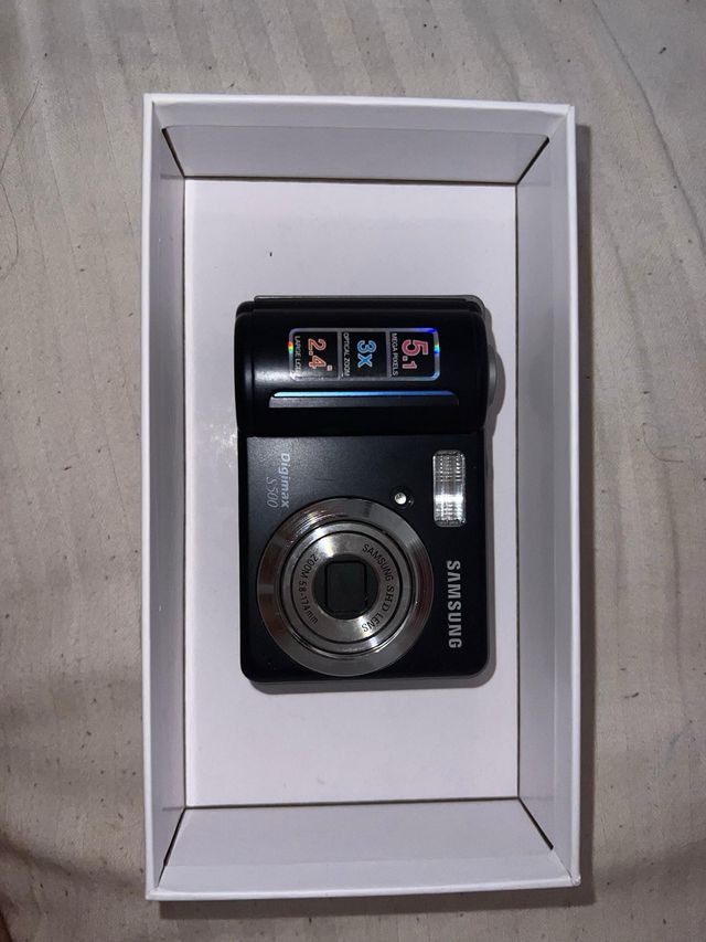 Samsung Digimax S500 - Cámara negra