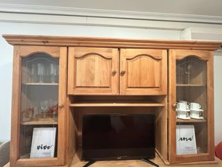 Vitrina madera maciza - Torrevieja