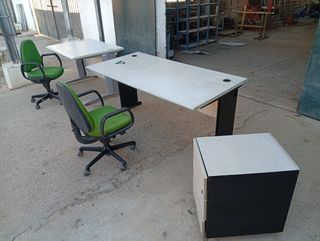 2 Mesas+2 Sillas+Archivador Oficina