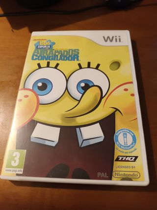 Bob Esponja: Atrapaos en Congelador - Wii