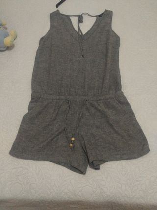 Mono Lino Gris - Talla única