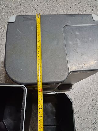 Cubo basura Curver 15L+6L