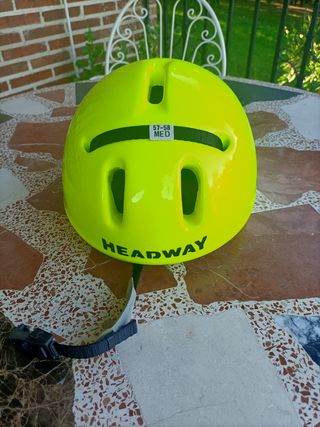 Casco bici Headway amarillo