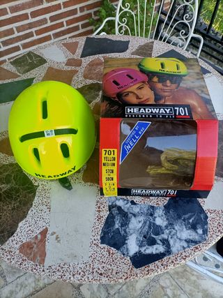 Casco bici Headway amarillo