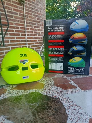 Casco bici Headway amarillo