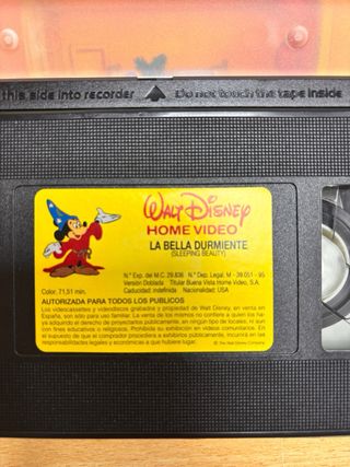 VHS La Bella Durmiente (Sleeping Beauty)