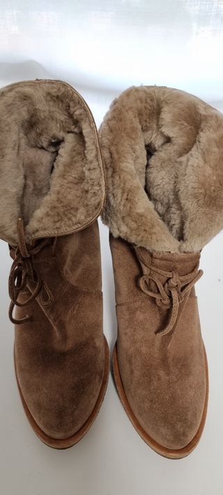 Botas Marrón Piel - Talla 40