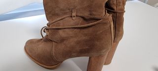 Botas Marrón Piel - Talla 40