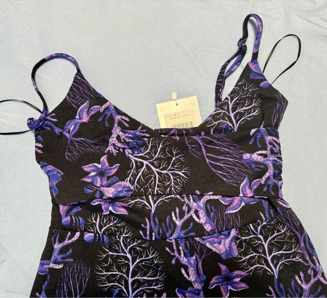 Mono estampado tirantes - nuevo