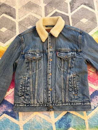 Chaqueta vaquera Levi's borreguillo talla XS