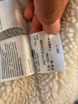 Chaqueta vaquera Levi's borreguillo talla XS