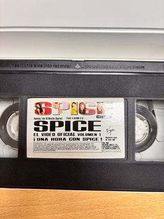 VHS Una Hora con Spice Girls