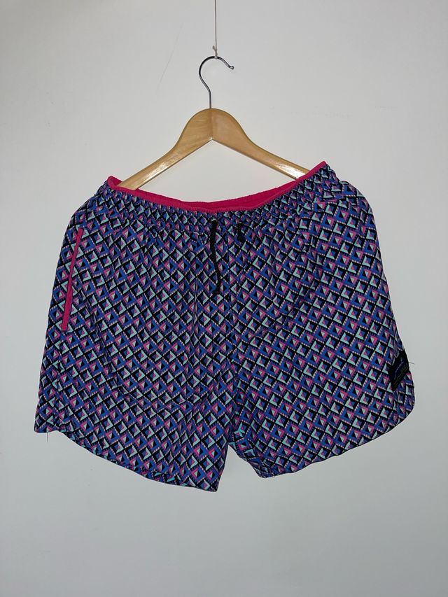 Shorts estampados multicolor