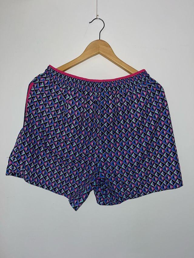 Shorts estampados multicolor