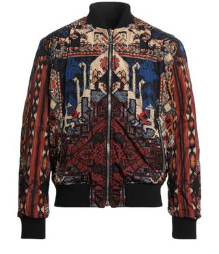 Chaqueta bomber Balmain multicolor / negro ( rev )
