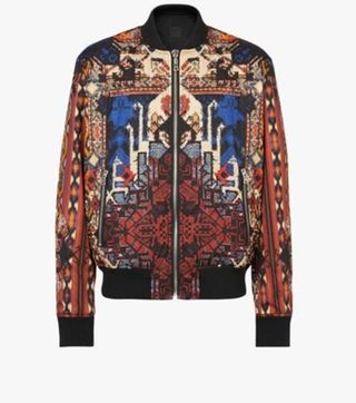 Chaqueta bomber Balmain multicolor / negro ( rev )