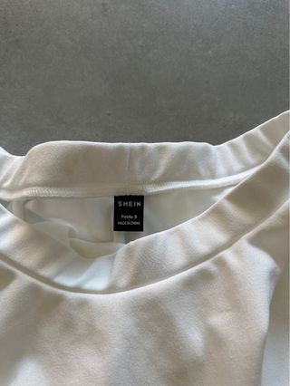 Falda Shein blanca - Talla S