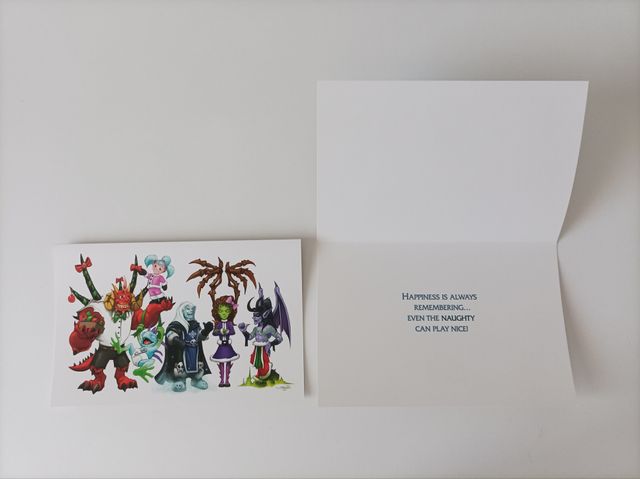 World of Warcraft Christmas 10 cards