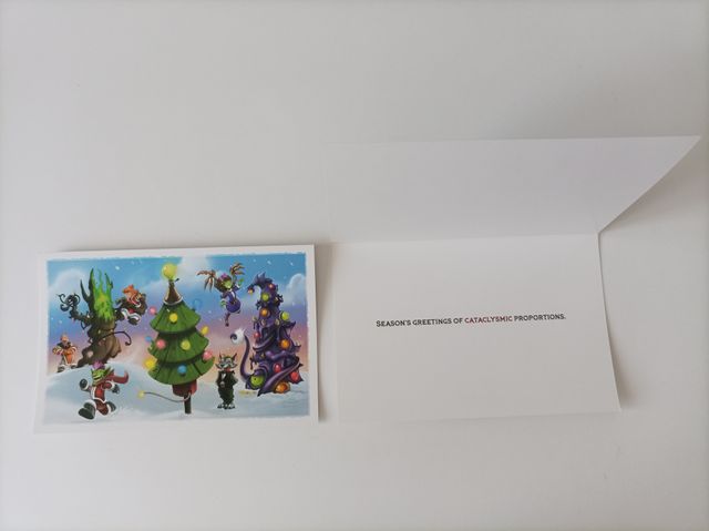 World of Warcraft Christmas 10 cards