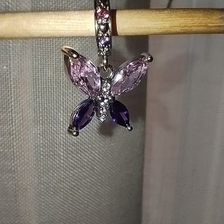 Charm Mariposa 💜 Plata