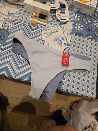 H&M Braguitas Tanga - 5 Pack - XL