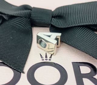 Charm Pandora Letra A Pavé Plata