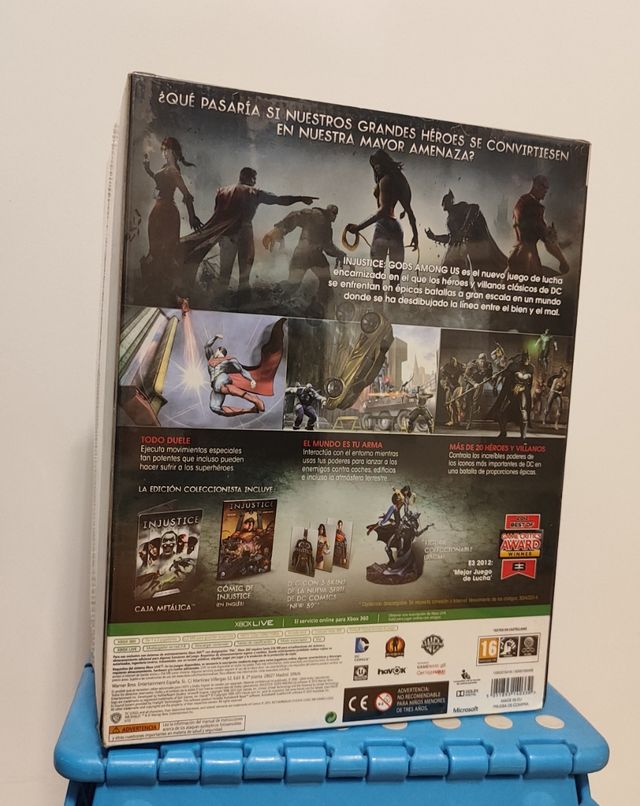 Injustice Edición Coleccionista Xbox 360 nuevo
