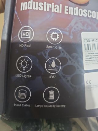 Endoscopio Industrial Doble Lente